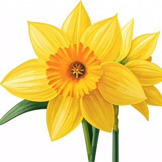 yellow daffodil bloom
