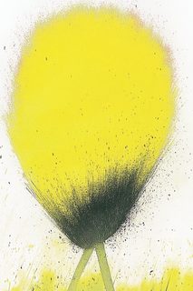 Yellow Splatter Burst