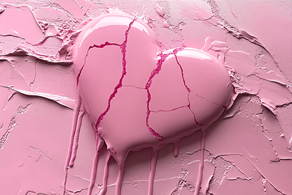 Broken Heart Paint