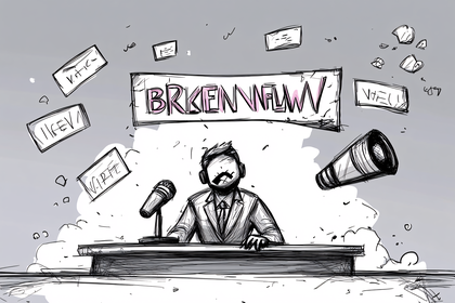 Broken News Broadcast