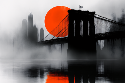 Brooklyn Bridge at Sunset