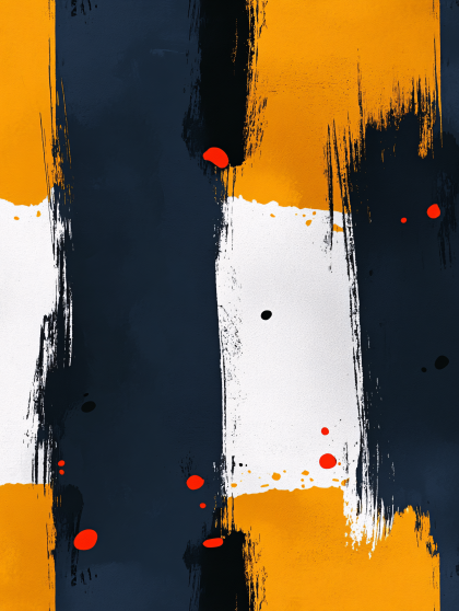 Brush Stroke Abstract Painting