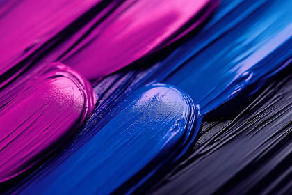 Brush Strokes of Vibrant Colors