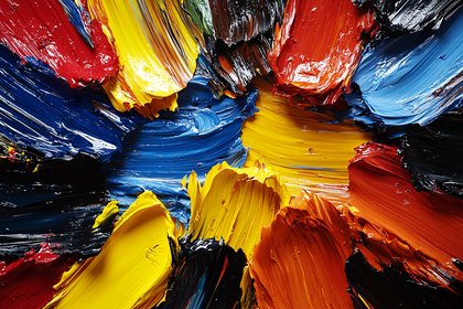 Brushstroke Abstract