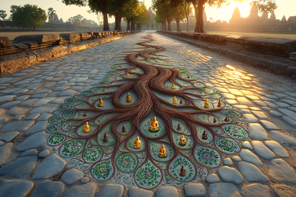 Buddha Tree Pathway