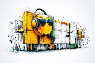 Building with Emoji Facade