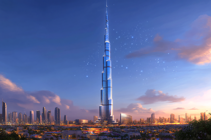Burj Khalifa at Dusk