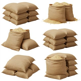 burlap sacks collection