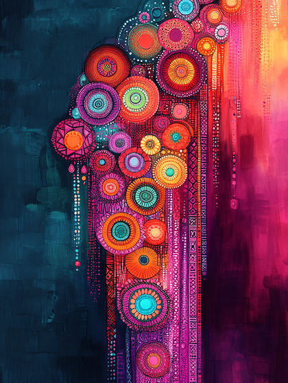 Burst of Circles