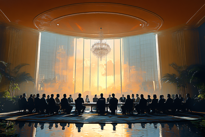 Business Meeting in Grand Hall