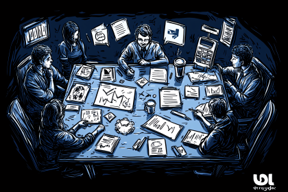 Business Meeting Sketch