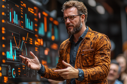 Business Professional Data Presentation