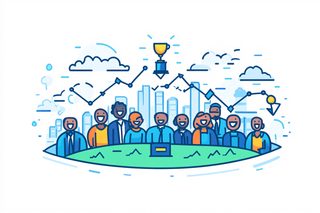 Business Team Success