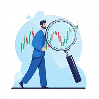 trader analyzing charts