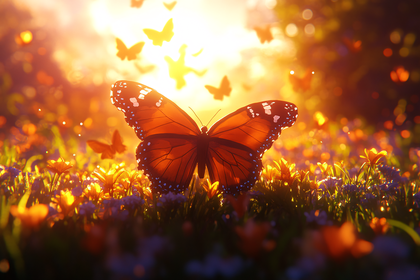 Butterfly Meadow Glow