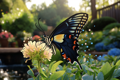Butterfly on Flower