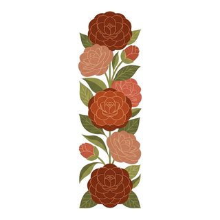 Camellia Flower Border
