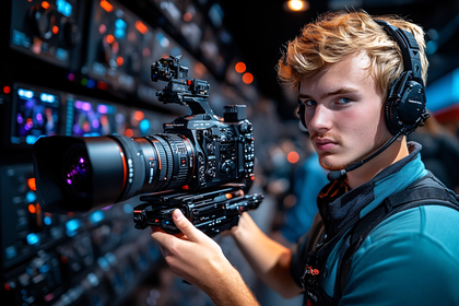 Cameraman at Work