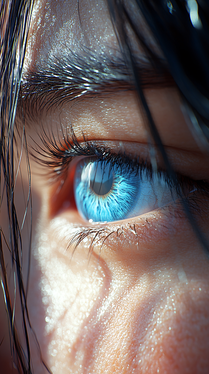 Captivating Blue Eye