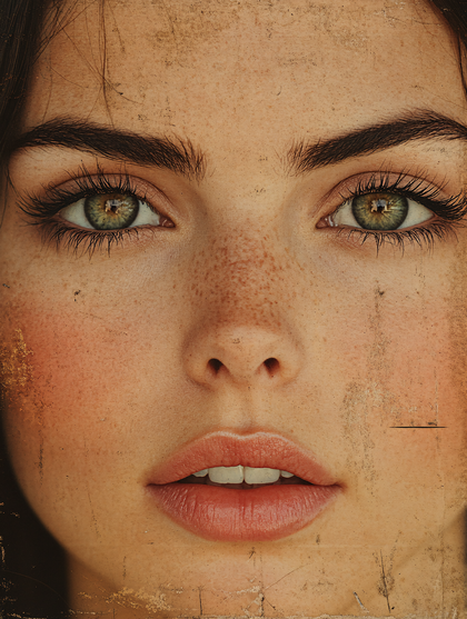 Captivating Gaze Portrait