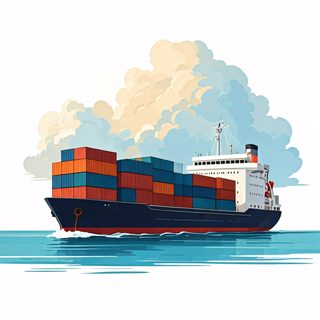 container ship cargo