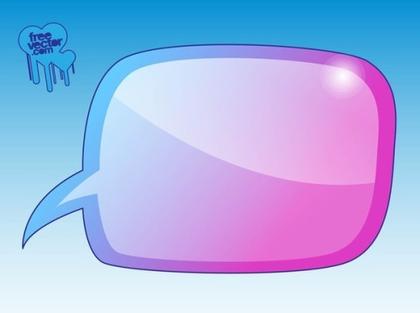 Cartoon Bubble Free Vector