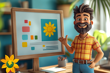 Cartoon Character Presentation