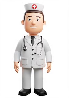 Cartoon doctor