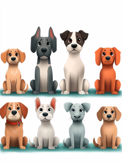 Cartoon Dogs Collection