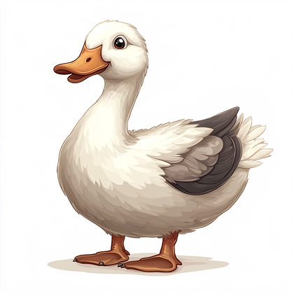 Cartoon Goose