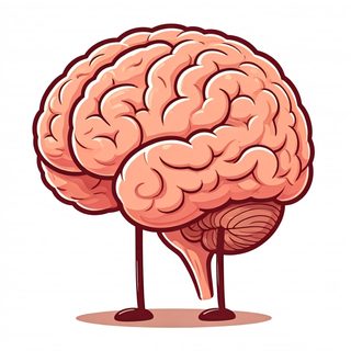 walking human brain