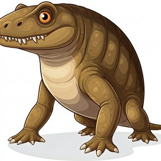 cartoon reptile illustration