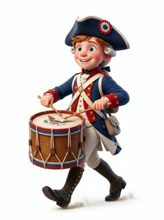 revolutionary war drummer