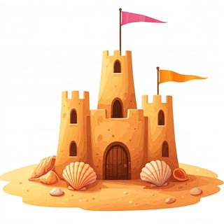 sandcastle-on-beach