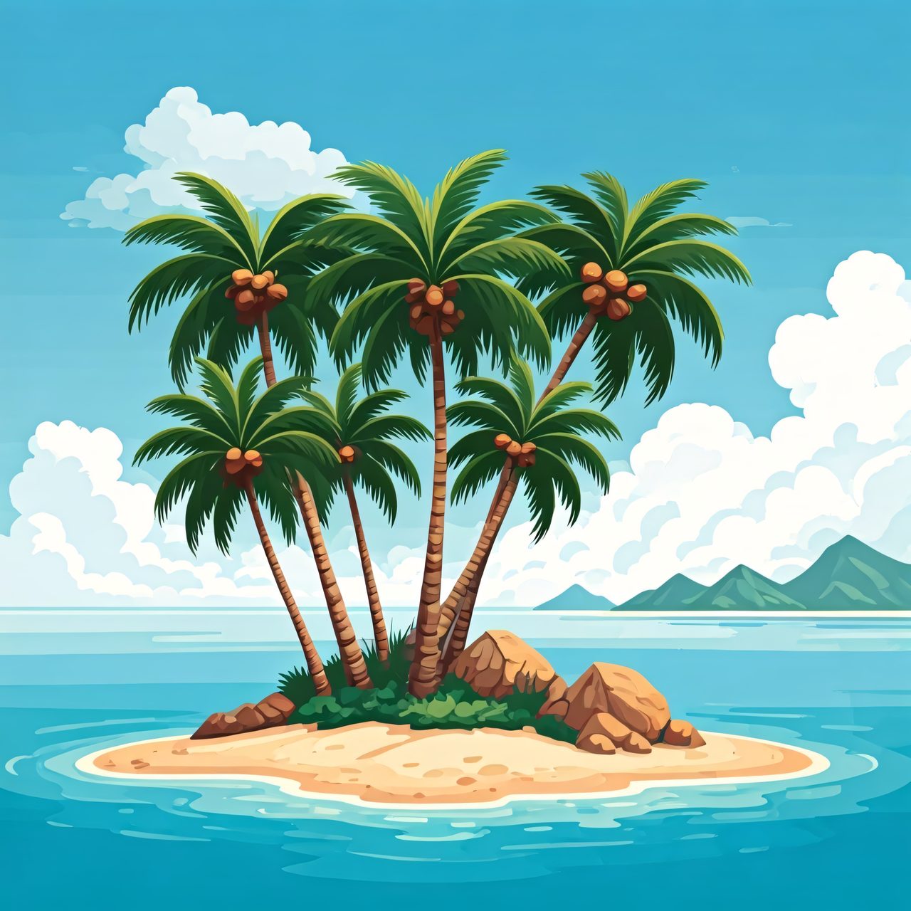 Tropical Island Paradise