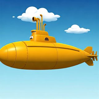 cartoon yellow submarine