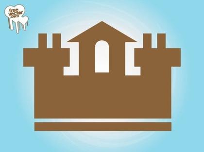 Castle Icon Free Vector