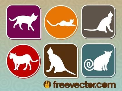 Cats Free Vector
