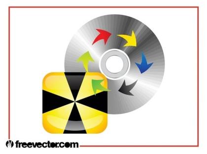 CD Layout Free Vector