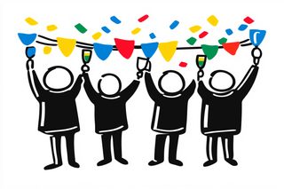 Celebrating with Toast