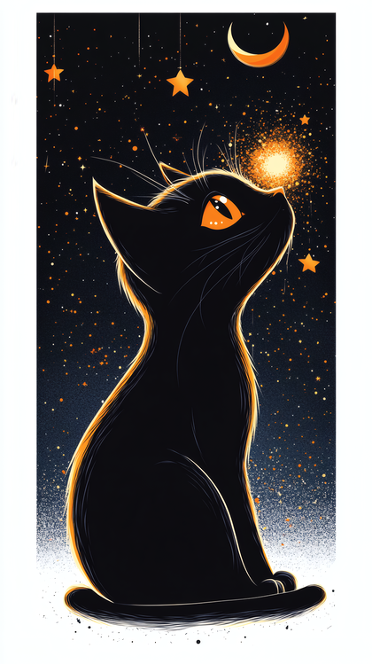 Celestial Cat Gazer