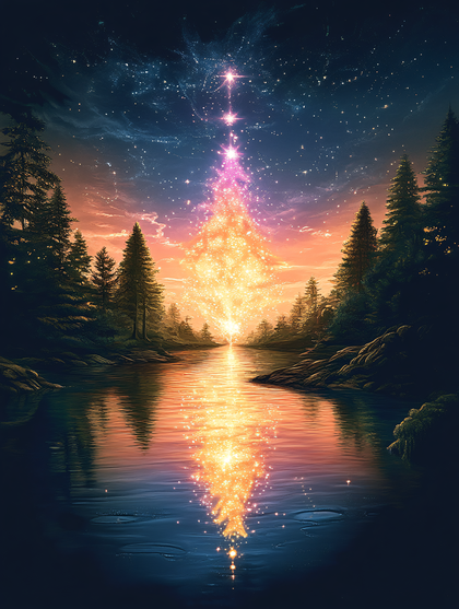 Celestial River of Light