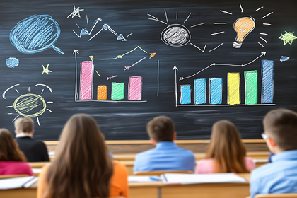 Chalkboard Business Graphics