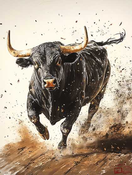 Charging Bull