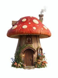 Mushroom Fairy House
