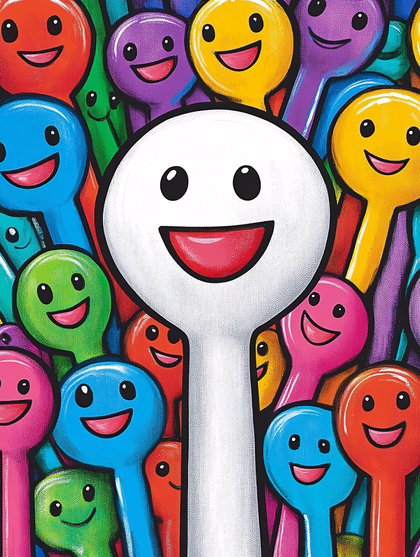 Cheerful Crowd