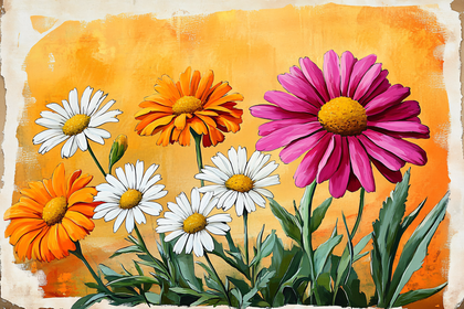 Cheerful Daisies