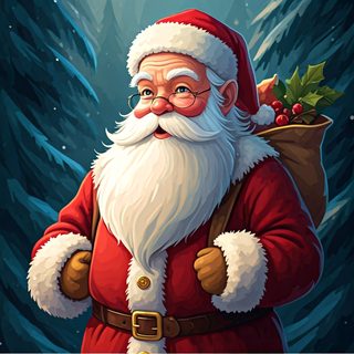 santa claus portrait