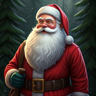 santa claus portrait