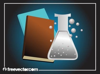 Chemistry Books Layout Free Vector
